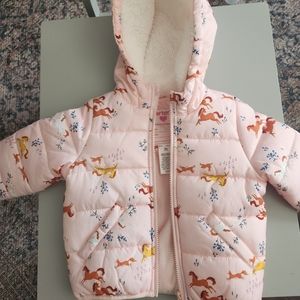 Winter coat Carter's 2t pink